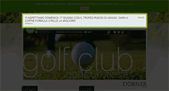 Desktop Screenshot of golfclubtrieste.net
